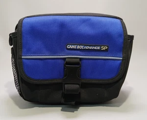 Nintendo Game Boy Advance SP Custodia Borsa Cinghia Regolabile Blu Cobalto - Foto 1 di 5