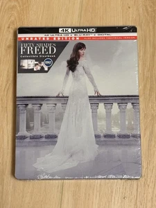 Fifty Shades Freed Steelbook (4K UHD/Blu Ray) OOP, RARE *BRAND NEW, SEALED* - Imagen 1 de 9
