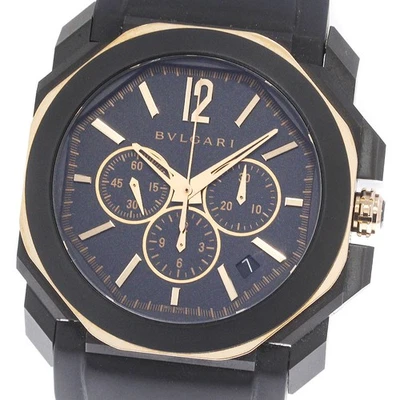 BVLGARI Octo Original Ultra Nero BGOP41SGCH Cronógrafo Automático Para Hombre_747786 Foto 1 de 4