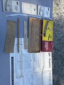 GRAUPNER BAUKASTEN 2099 -- OSEBERGSCHIFF / JACHT aus WIKINGERZEIT / Maßstab 1:48 - Bild 1 von 15