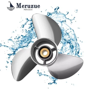 Hélice de barco de acero inoxidable 13 3/4 x 17 apta para Yamaha F150 F175 F225 4 tiempos 15Spline - Imagen 1 de 10