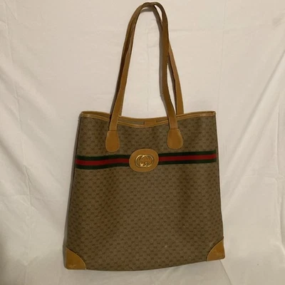 Authentic Vintage Gucci Tote bag 1980’s Excellent Condition - Image 1 of 4