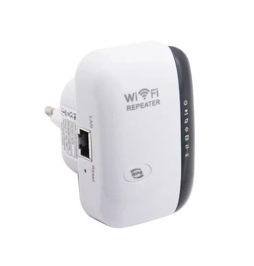 WiFi Signal Extender Range Repeater Booster Internet Amplifier 300Mbps UK Plug - Image 1 of 4