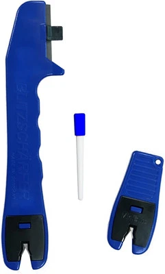 BLITZSCHÄRFER Messerschärfer Blitzschärfer tragbarer Messerschleifer manuell Mi - Bild 1 von 4