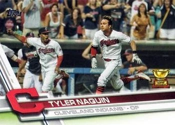 2017 Topps #203 Tyler Naquin NM - Image 1 of 2