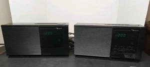 Vintage Nakamichi TM-1 & TM-2 AM FM DUAL WECKER DIGITAL Radio Set Taiwan  - Bild 1 von 24