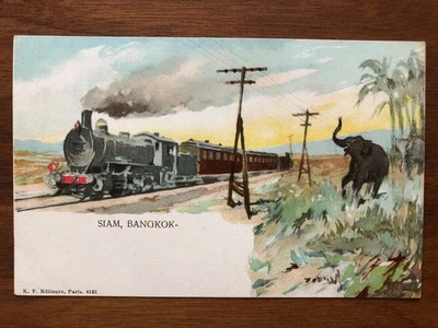 TAILANDIA SIAM POSTAL ANTIGUA SIAM BANGKOK!! Foto 1 de 2