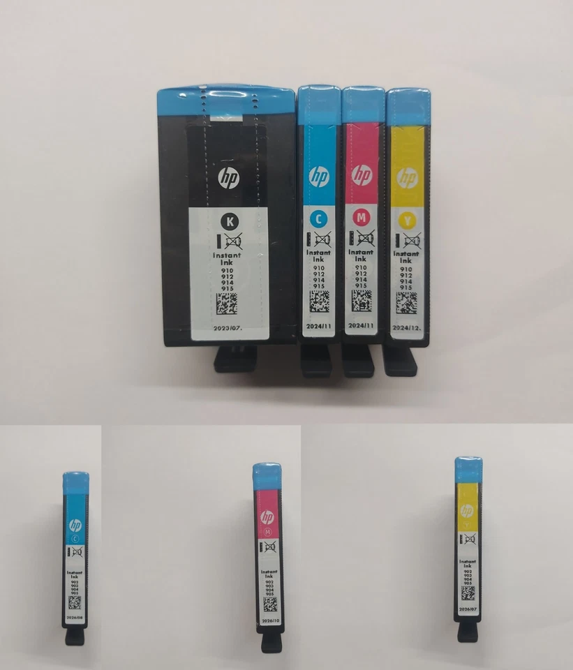 Original HP Instant Ink 912 Einzeln oder MultiPack Auswahl NEU - keine Garantie - Bild 1 von 4
