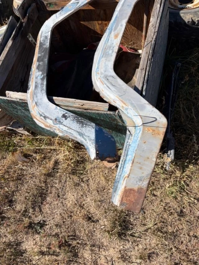 saias para-lama traseiras jeepster commando jeep commando - Imagem 1 de 1