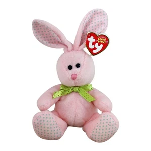 Ty Beanie Baby Valley - MWMT (Bunny Pink) Pascua - Imagen 1 de 1