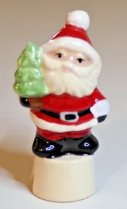 Pie Bird Santa with Tree Piebird Made in USA by Nancy Davis - Picture 1 of 4