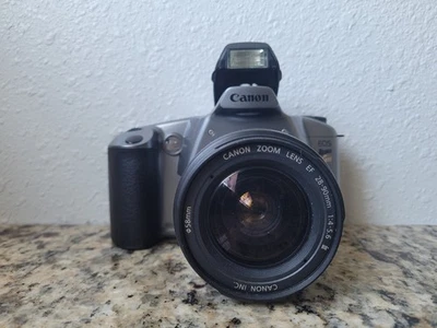 Lente zoom Canon EOS Rebel G-11 EF 35-80mm SLR película de colección años 90 sin batería Foto 1 de 4