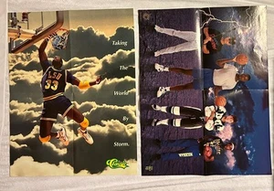 (2) 1992 Classic Shaquille O’Neal LSU Tigers 17x22” Rookie Poster NRMT+ RC - Picture 1 of 5