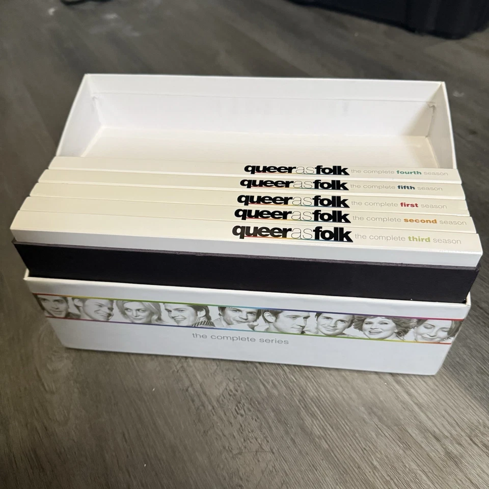 Queer As Folk - The Complete Series Box Set (DVD) Complete Set of 28 Discs! - Image 1 of 4