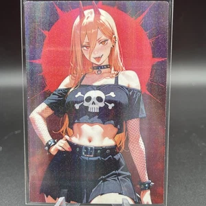 Power Chainsaw Man Anime Waifu Karte Doujin ACG Goddess Holo - Bild 1 von 4