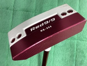 Kasco Red 9/9 WB-008 34 inch Putter Original Carbon Men #lF - Picture 1 of 6