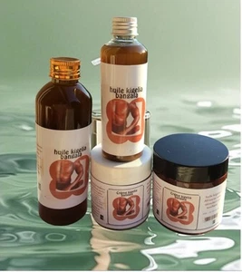 Kit Crème & Huile kigelia Africana 3 EN 1 Mélange D'Ecorce & Racine 250 X 2 - Zdjęcie 1 z 3