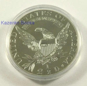 Windsor Mint Platinum Layered 1808 US $2.5 Quarter Eagle Coin & COA 00002 - Picture 1 of 9