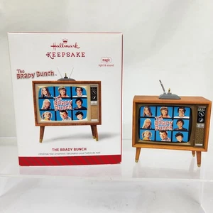 The Brady Bunch TV 2014 Hallmark Keepsake Light & Sound Family TV-Serie - Bild 1 von 7