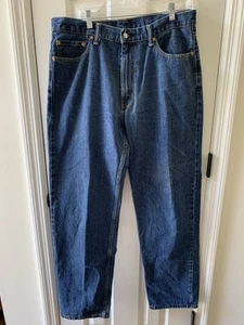 Levis Herren 550 Relax Fit Straight Leg Medium Wash Jeans Größe 36x34 - Bild 1 von 8