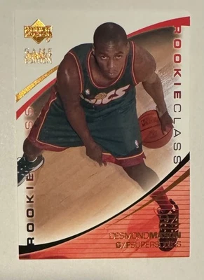 2000-01 Upper Deck Game Jersey Edition Desmond Mason #424 Rookie RC Foto 1 de 2