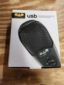 CAD U37 USB Studio Condenser Vocal Recording Microphone with Stand | Black - Picture 1 of 2