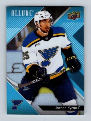 2024-25 Upper Deck Allure #76 Jordan Kyrou St. Louis Blues - Image 1 of 2