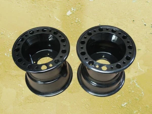 2x neue Quad Felgen 8x8 Schwarz Kymco KXR  Maxxer 250  300 4/110 MX-Racing - Bild 1 von 1