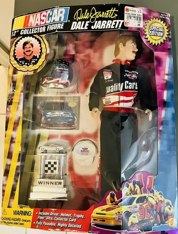 Dale Jarret, Nascar, Special Edition, 12" Collector Figure, #55042, 1997 Cover