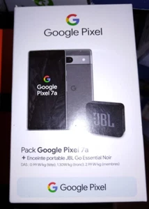 GOOGLE Pixel 7a 128 Go + JBL Go Essentiel Noir - pack Smartphone enceinte - Neuf - Photo 1/1