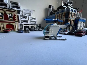 lego police helicopter Assembled No Box - Picture 1 of 4