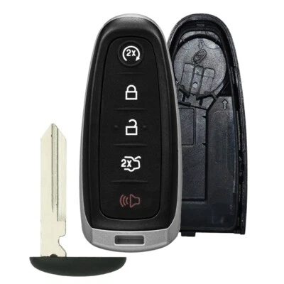 Compatible con Lincoln MKX 2012 2013 2014 2015 Mando a distancia Smart Key Case Shell Pad Foto 1 de 4