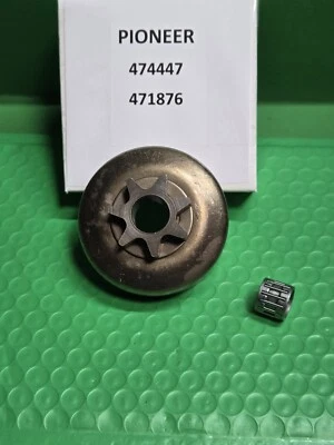 Sprocket 471876 474447 3/8" Pioneer 1074 P21 P26 P28 P26E P28E P28S P28ES READ - Image 1 of 4