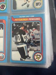 1979-80 Topps Hockey #45 Peter Lee Pittsburgh Penguins - Picture 1 of 1