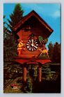 Wilmot OH-Ohio, Alpine Alpa Cheese Chalet Large Cuckoo Clock, Vintage Postcard