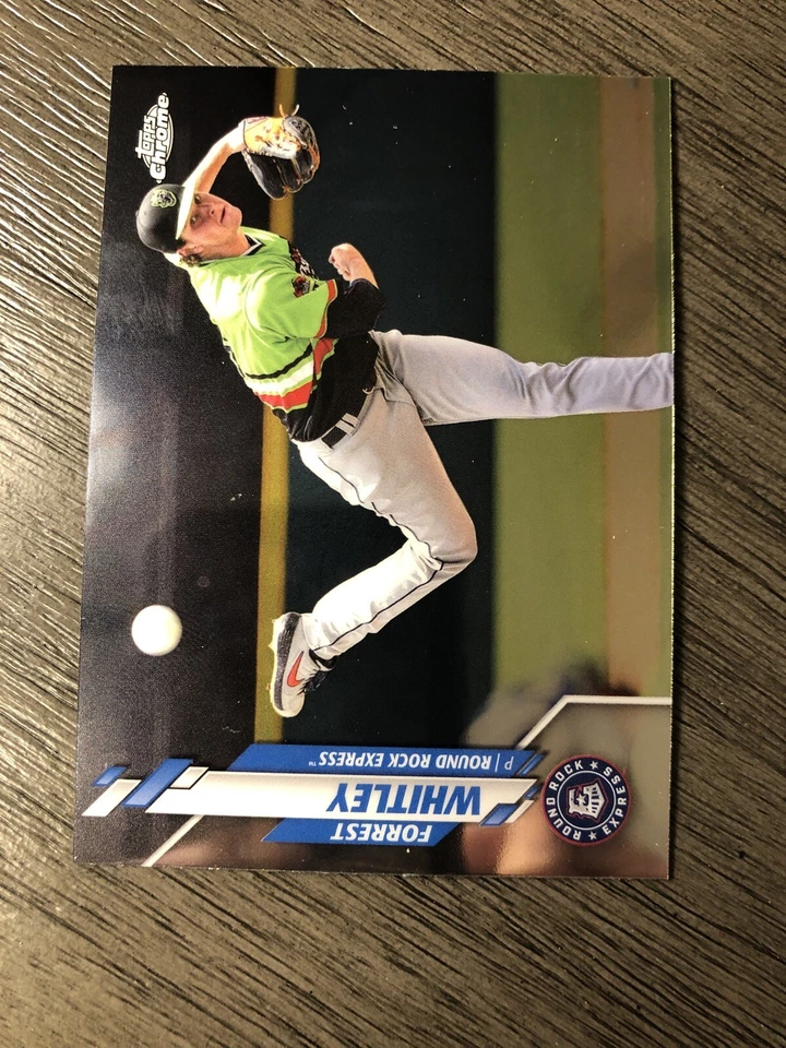 2020 Topps Pro Debut Chrome-Forrest Whitley #PDC-84-Mint - Image 1 of 2