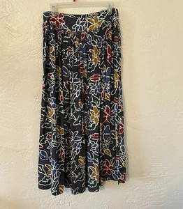 Country Road Australia VTG Long Maxi Skirt 90s Y2K Floral Retro Classic Boho M - Picture 1 of 7