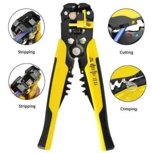 Crimper Cable Cutter Adjustable Automatic Wire Stripper Multifunctional 3in1 - Picture 1 of 7