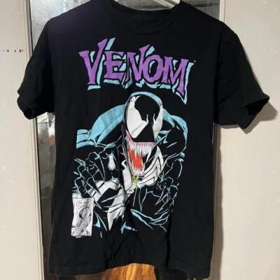 Camisa negra Marvel Venom #Marvel Foto 1 de 2