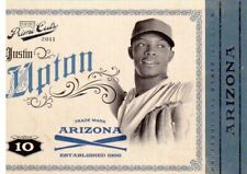 2011 Prime Cuts Arizona Diamondbacks Baseball Card #25 Justin Upton /99
