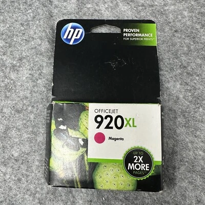 HP 920XL Ink Cartridge Magenta CD973AN New Sealed Expired 7/2013 - Image 1 of 4