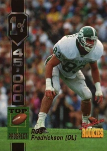 1994 Superior Rookies #18 - Rob Fredrickson PR45000 - Michigan State 94-554 - Picture 1 of 2