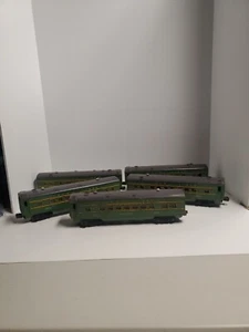 Vintage Lionel 2402 Chatham Pullman car Lot Of 5 Tested Working O Gauge - Picture 1 of 23