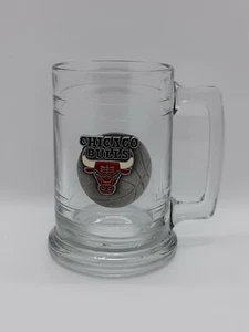 Chicago Bulls - NBA - Beer Stein, Mug, Glass - Pewter Logo - 16 Oz - 3D logo - Picture 1 of 3