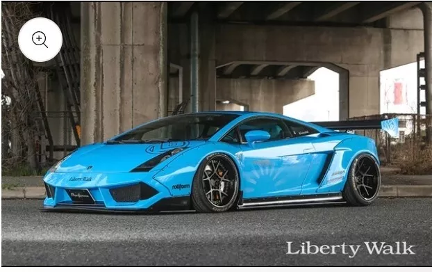 Modellino Lamborghini Gallardo Liberty Walki n Ferro scala 1: 24 Oro Met. - Immagine 1 di 1