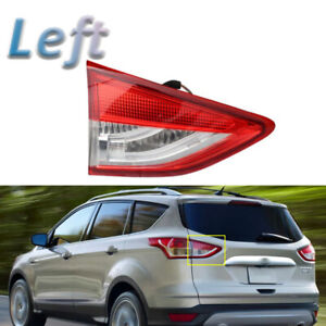 Left For 2013-2016 Ford Escape Rear Bumper Inside Tail Light Stop Brake Lamp