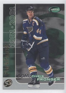 2000-01 Parkhurst 50th Anniversary Chris Pronger #P-3 HOF
