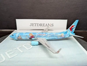 1/200 CHINA EASTERN BOEING 737-800 / 800WL DISNEY FROZEN COLORS B-1317 JC WINGS - Picture 1 of 10