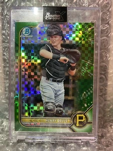 2022 Bowman Chrome X Henry Davis X-Fractor 29/31 - Picture 1 of 2