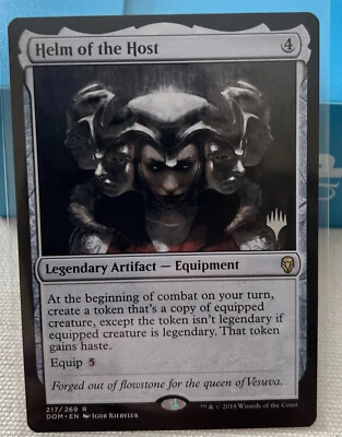 MTG Magic The Gathering Helm of the Host Promo *NP - Image 1 of 2